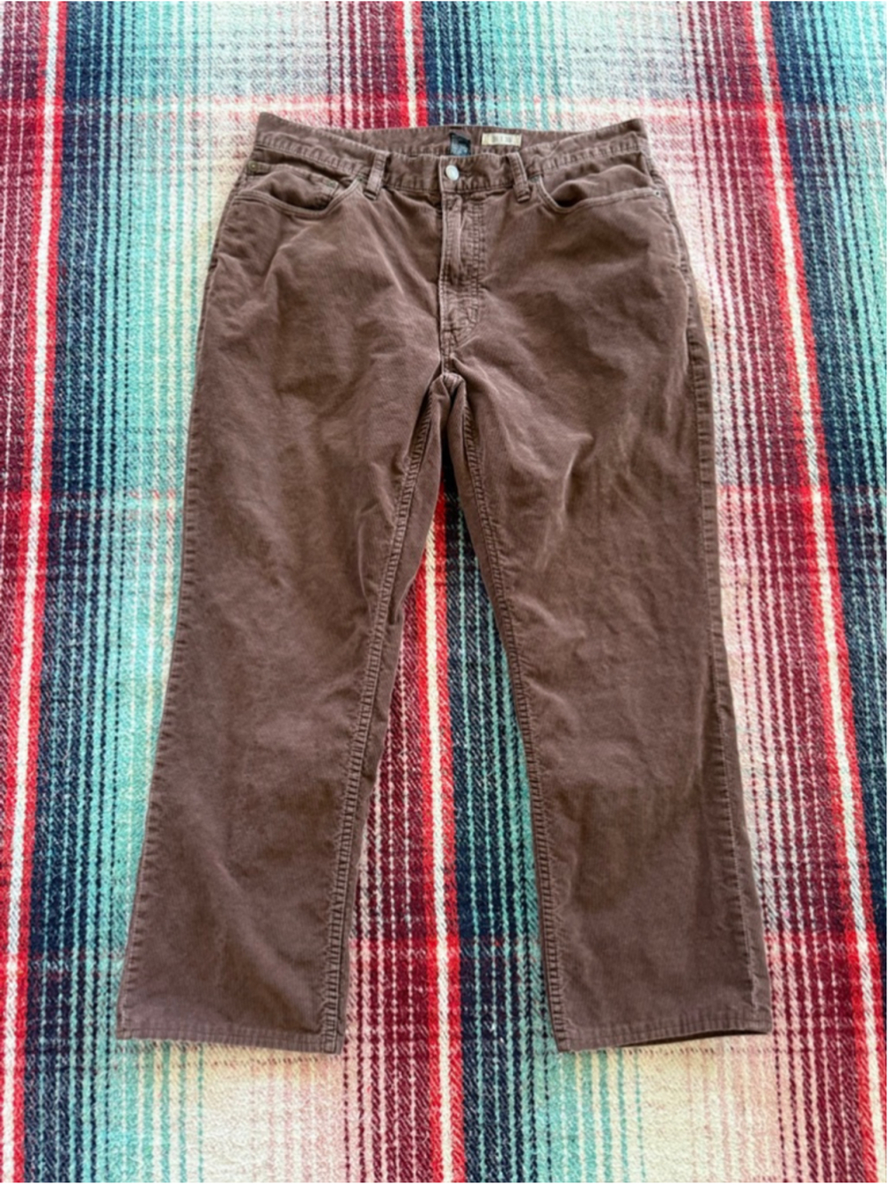 Vintage Polo Ralph Lauren Brown Corduroy Pants 36x28